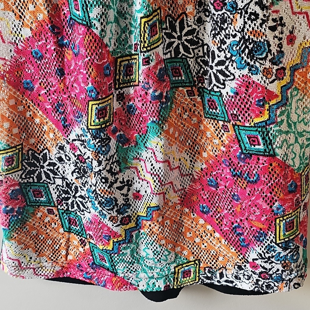 Streetwear Society Medium Multicolor Patterned Tank Top - Picture 3 of 6